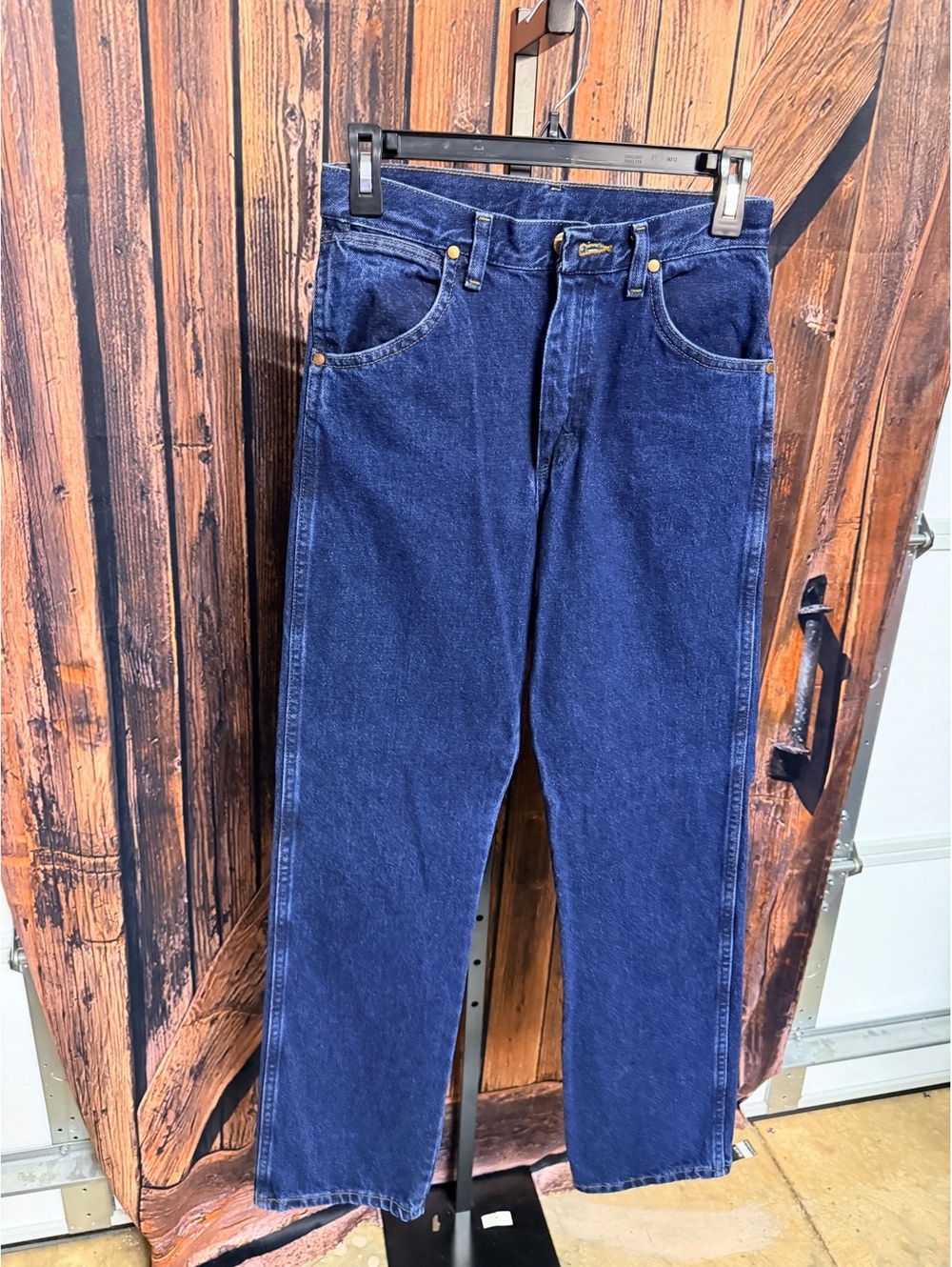 Wrangler youth Slim Fit Dark Blue Denim Jeans Size 16
